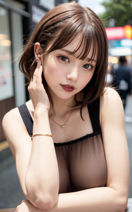 AIグラビア写真　セクシー　エロ画像　巨乳　女の子　お尻　shibuya shinjuku japan kawaii moe　Hentai