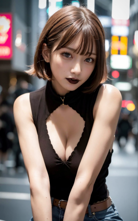 AIグラビア写真　セクシー　エロ画像　巨乳　女の子　お尻　shibuya shinjuku japan kawaii moe　Hentai