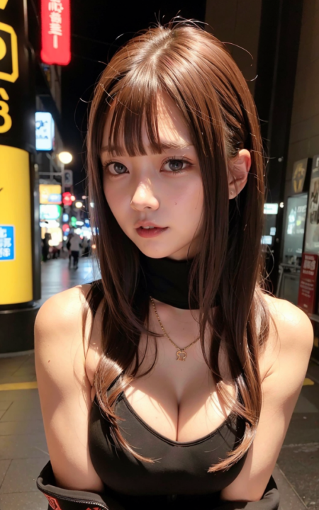 AIグラビア写真　セクシー　エロ画像　巨乳　女の子　お尻　shibuya shinjuku japan kawaii moe