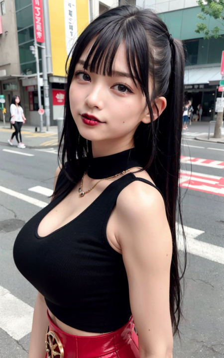 AIグラビア写真　セクシー　エロ画像　巨乳　女の子　お尻　shibuya shinjuku japan kawaii moe