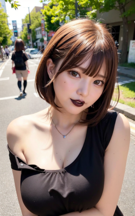 AIグラビア写真　セクシー　エロ画像　巨乳　女の子　お尻　shibuya shinjuku japan kawaii moe